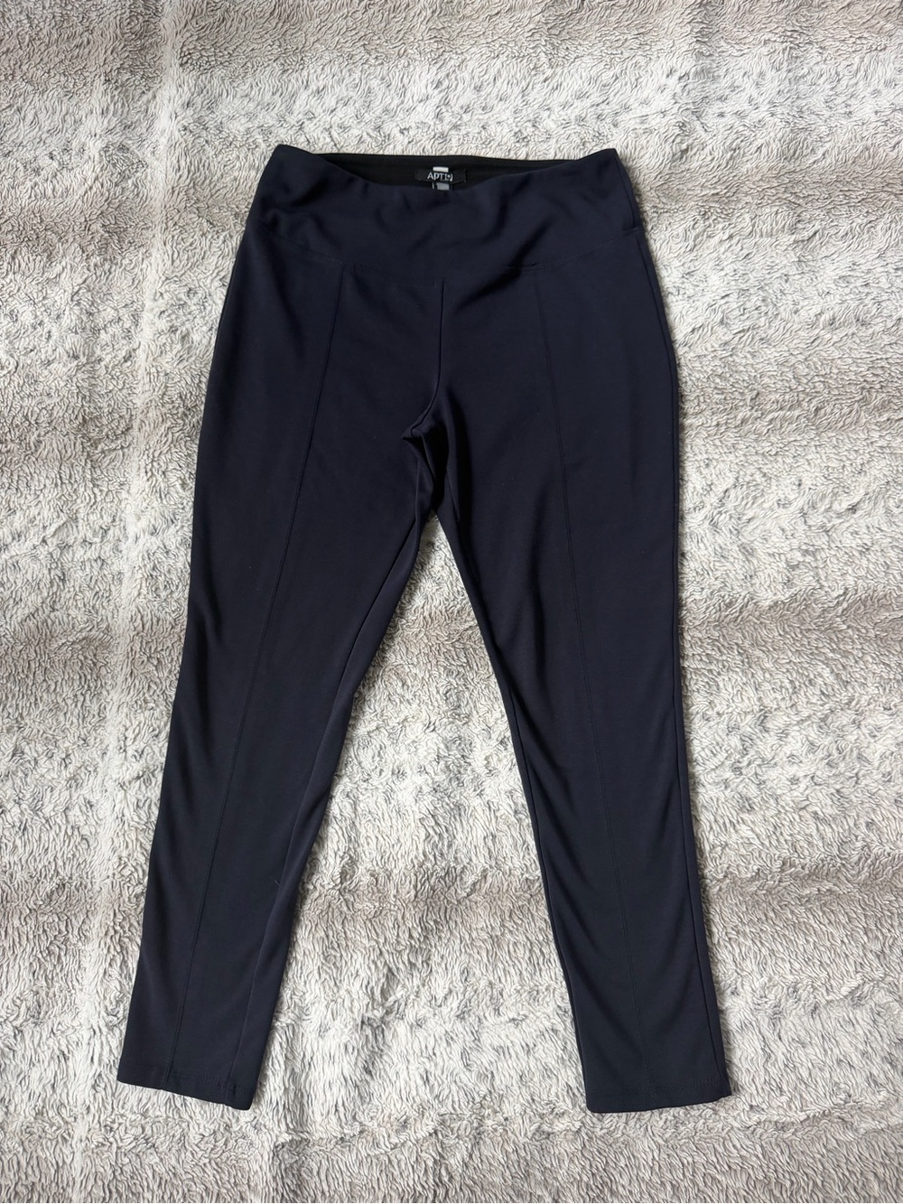 Apt. 9 Navy Stretch Ponte Ankle Pants